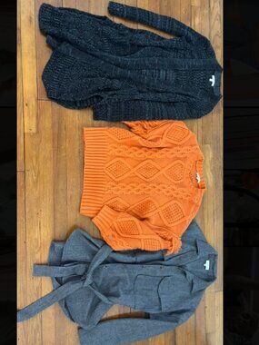 Bundle of 3 Womens Sweaters / Cardigans